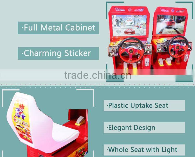 Driving Simulator 22 Inch Outrun Arcade Machine Racing Car For Sale