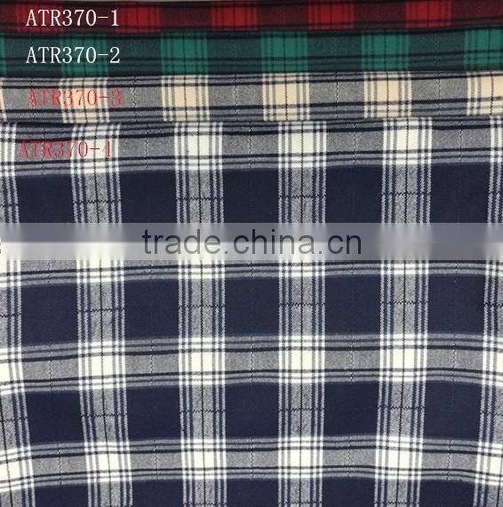 2017 season T/R yarn dyed check faric for man