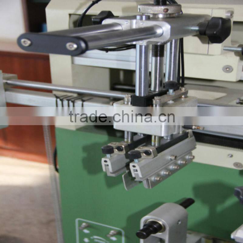 Round bottle screen printer