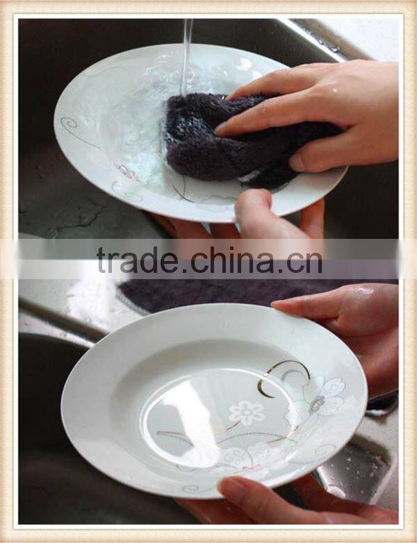 Kitchen dish cup sponge chenille microfiber cheap rag rugs