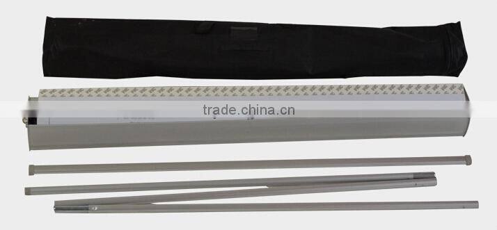 plastic steel roll up trade show display