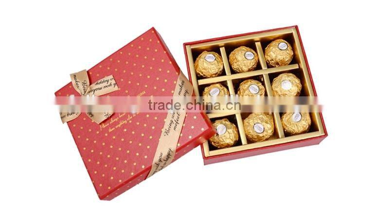 Chocolate packaging box design templates box