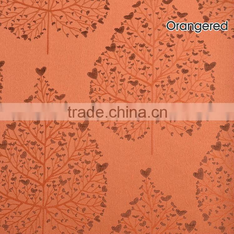 100% polyester piece dyed jacquard fabrics for curtains