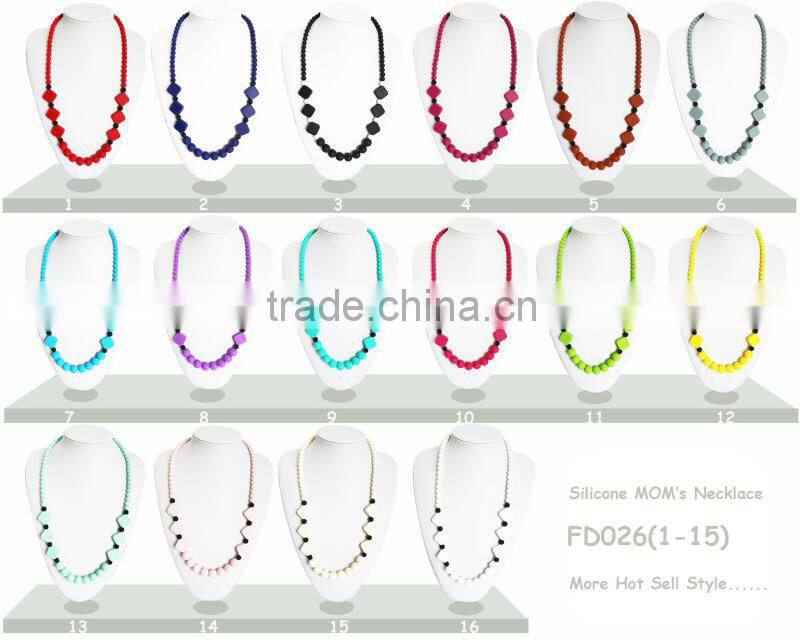 Wholesale Food Grade BPA free Silicone Baby Pacifier Chain Clip