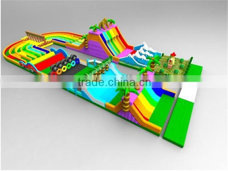 Outdoor Adult Inflatable Obstacle Course for Sale