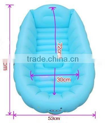 rectangle shape inflatable babies swim pool