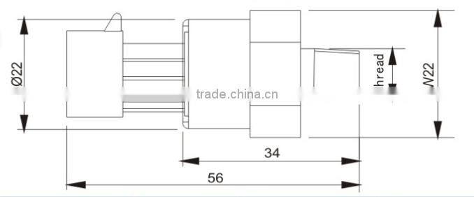 10ma Engine Oil Pressure Sensor for Automobile Industry