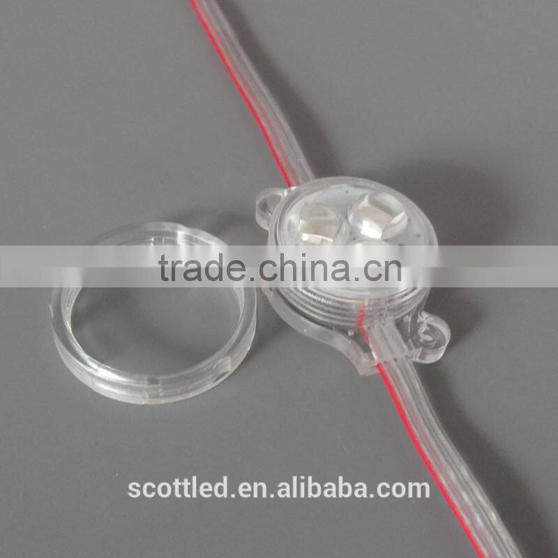 hot selling Outdoor IP67 led dot light ws2801 30mm