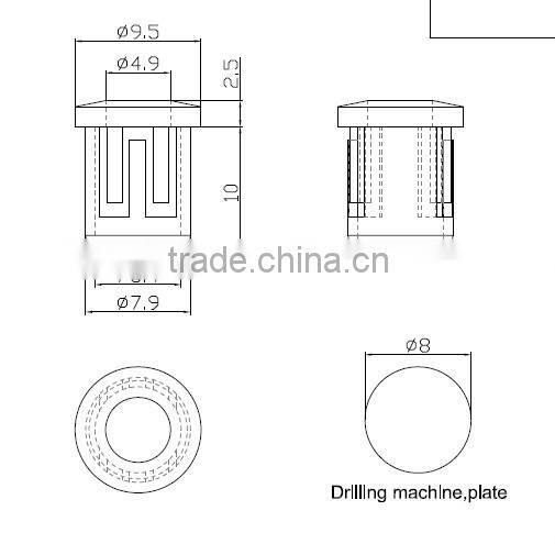 Nylon LED Spacer support