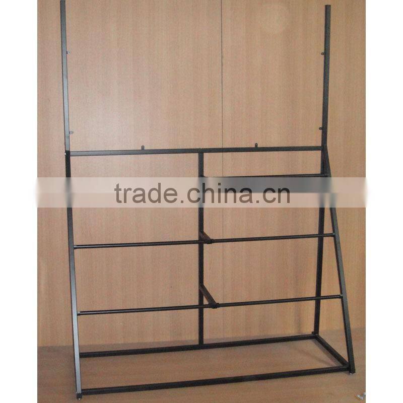 heavy duty 6 rolls carpet display stand with good quality