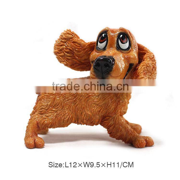 Custom Animal Dog Sculptures ,Resin Dog Statue