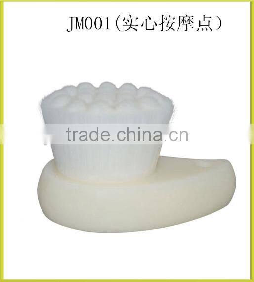 Fashion design facing cleanning brush cleaning tool brush with different shapes of brush