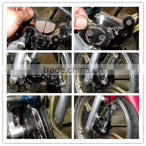 strong metal motor scooter brake plate/ scooter brake pad/ japan brand brake pad
