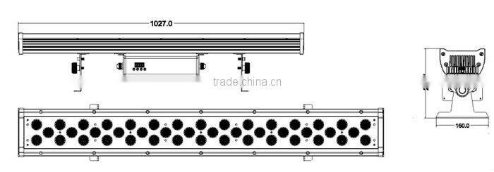 Tri-3W Outdoor LED Flood Bar outdoor stage lighting