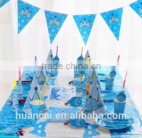 Best Sale High Quality Birthday Party Decorations Kids Sets/Birthday Party Supplies Cartoon Sets HC003