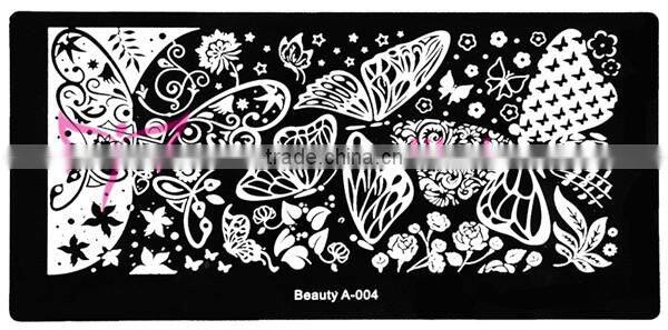 Sexy stamping nail art plate,beauty-A series nail art stamp plate