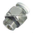 Different thread style Straight male quick connector