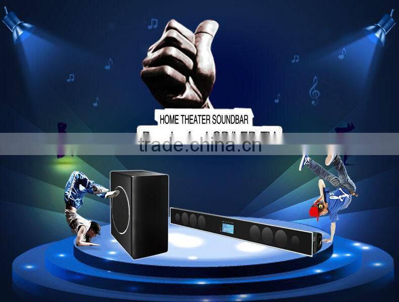 TV 2.1CH SLIMLINE POWERED HOME THEATER SOUNDBAR SPEAKER