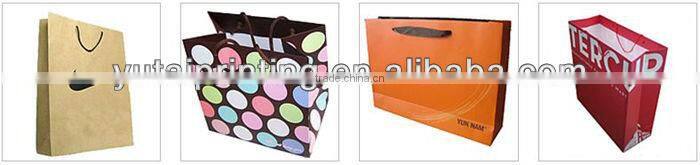 Environmental friendly brown kraft paper bag