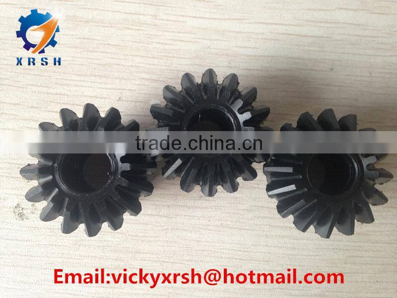 White plastic nylon bevel gear M2.5*19T