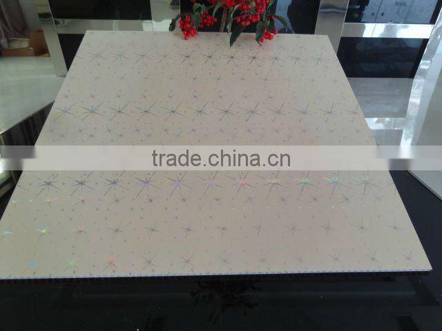 pvc ceiling panel hot stamping design