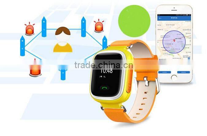 Kid Safe GPS Smart Watch Wristwatch Bluetooth Locator for iPhone IOS Android