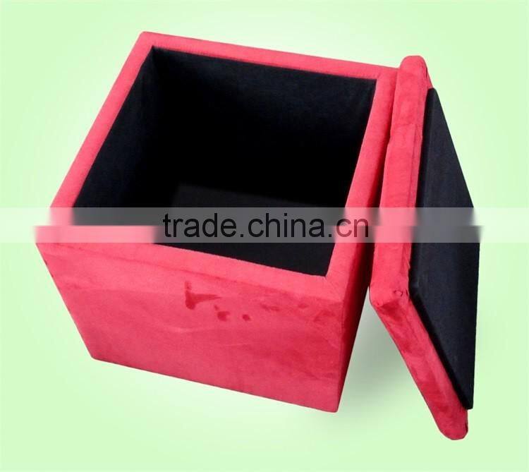 Modern New Design Hot Sale Patterned Storage Ottoman