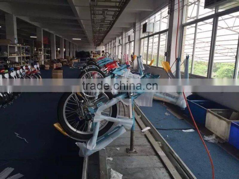 The new 48V lithium battery riding mini folding drive power battery electric bicycle