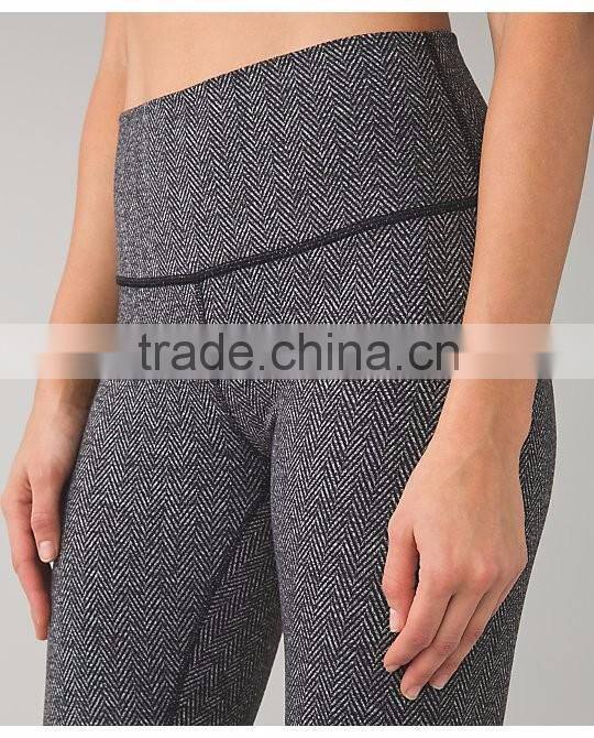Fashion Design Custom Women Model Yoga Pants Wholesale 2016