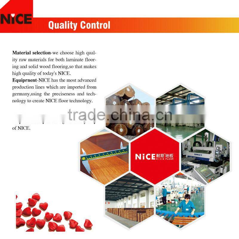 8mm 12mm hdf V-groove painted german techniquel aminate flooring