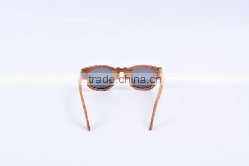 Meiaoqi rosewood Retro polarized sunglasses Pure manual sunglasses