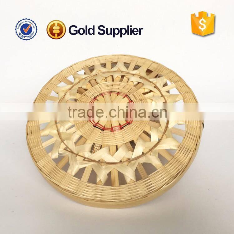 2016 high quality cheap ethnic bamboo fruit basket
