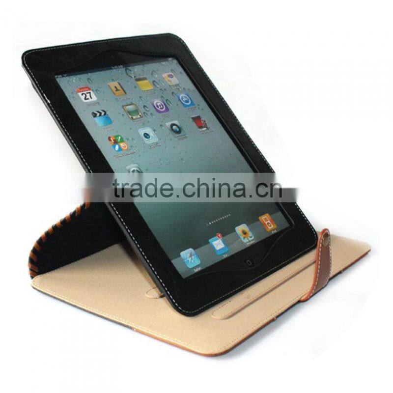 Newest PU leather case for ipad air 2/3, 9.7 inch tablets pc