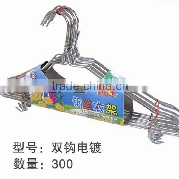 Wholesale cheap price laundry wire shirt pants hangers