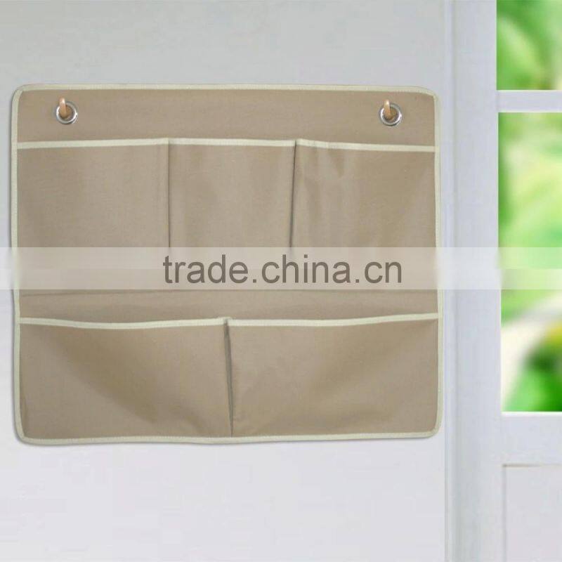 Natural Canvas Hanging Storage Bags Wash Bag Bathroom