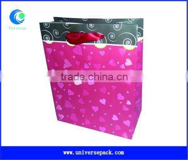 Export Custom Rope Handle Paper Bag Simple Logo Printed Hot Selling Bags