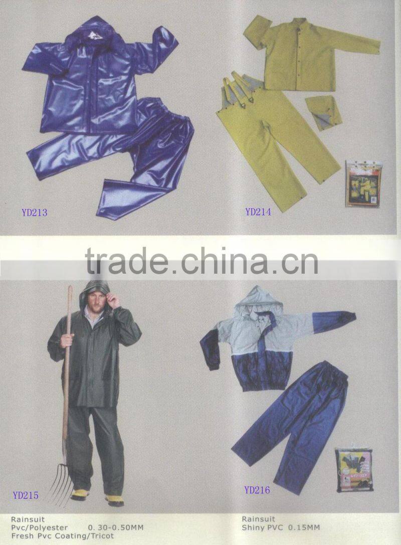 CHILDREN RAINCOAT PVC / PVC CHILDREN RAINCOAT YD261
