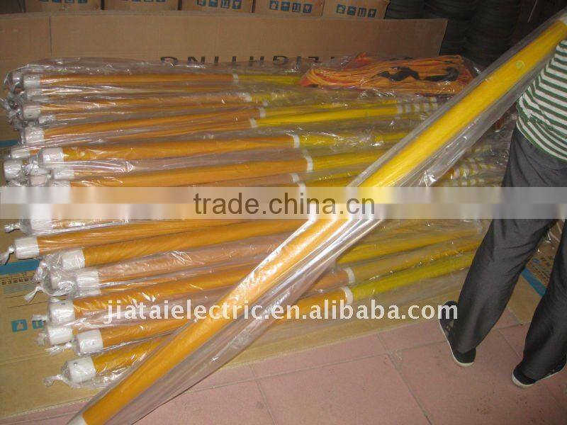 Fiberglass telescopic pole
