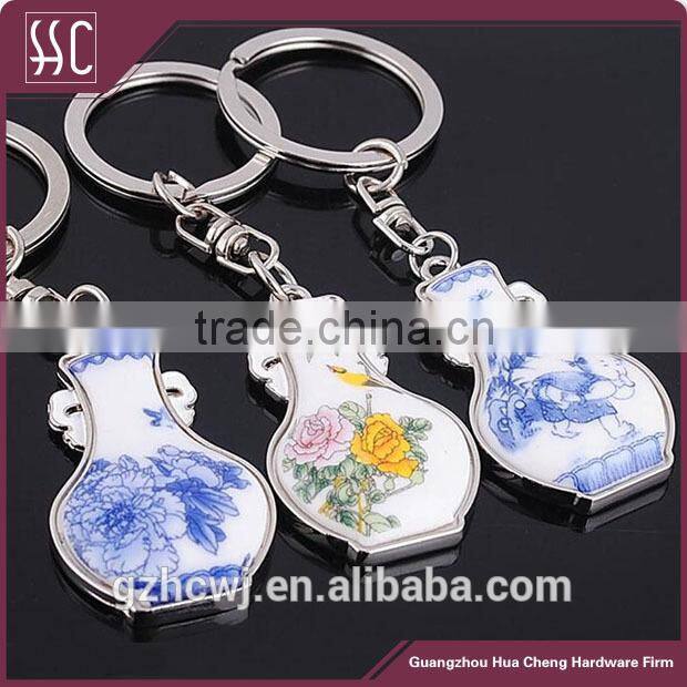Guangzhou metal key ring, customerized key ring, Chinese style key ring