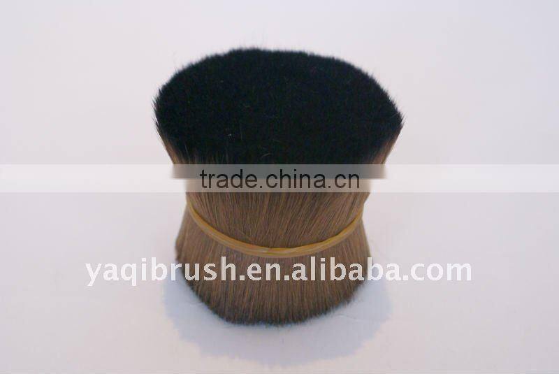 Top quality dyed two tone brown nylon hair
