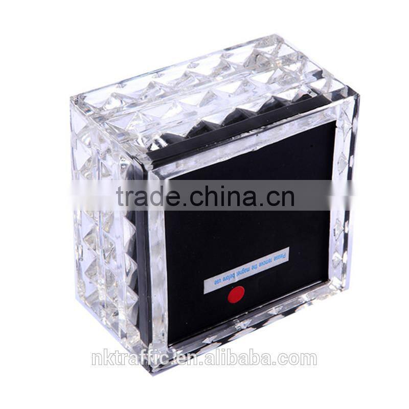 Super bright led ice light Crystal glass garden decoretive underground light