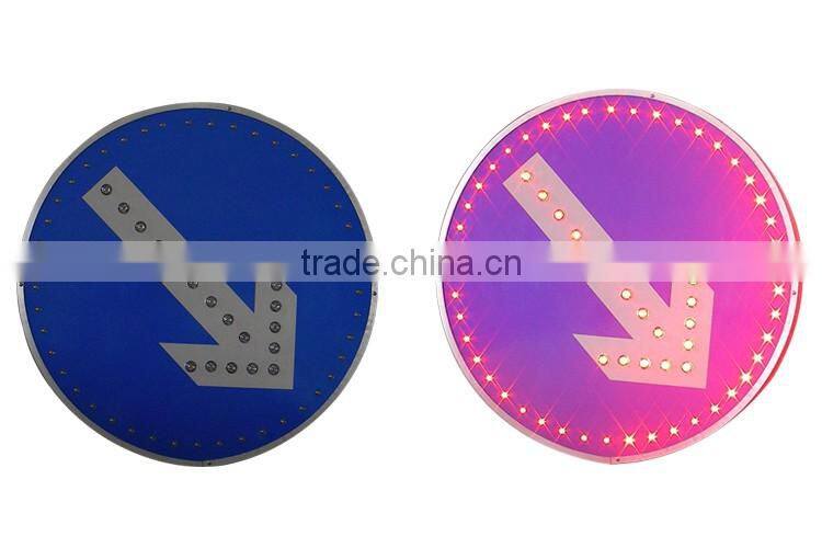 LED flashing solar panel solar power led warning light