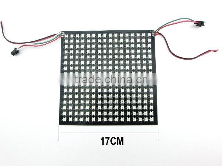256pixels smd 5050 rgb ws2812b led dot matrix