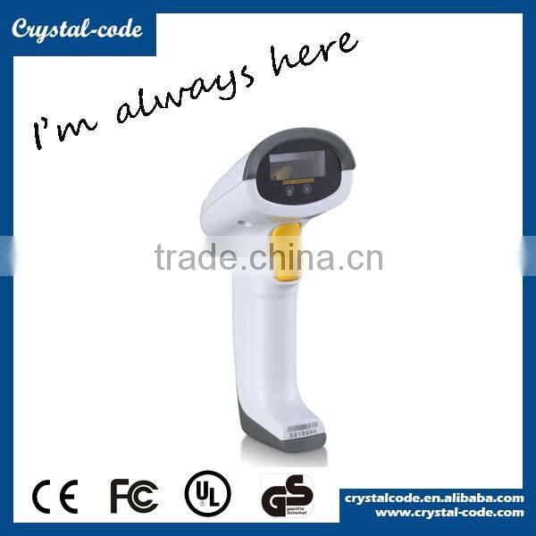 Black MD2000 handheld laser barcode scanner with printer wireless