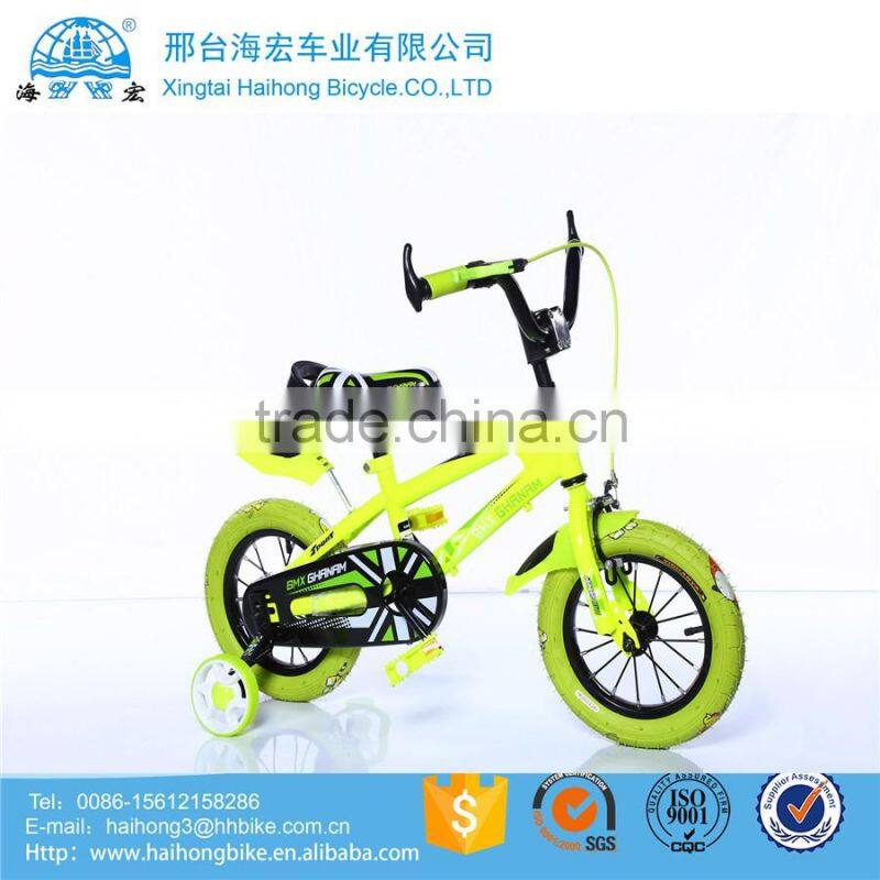 16 inch cool green BMX bike