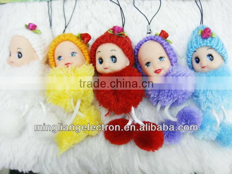 Cute doll keychain