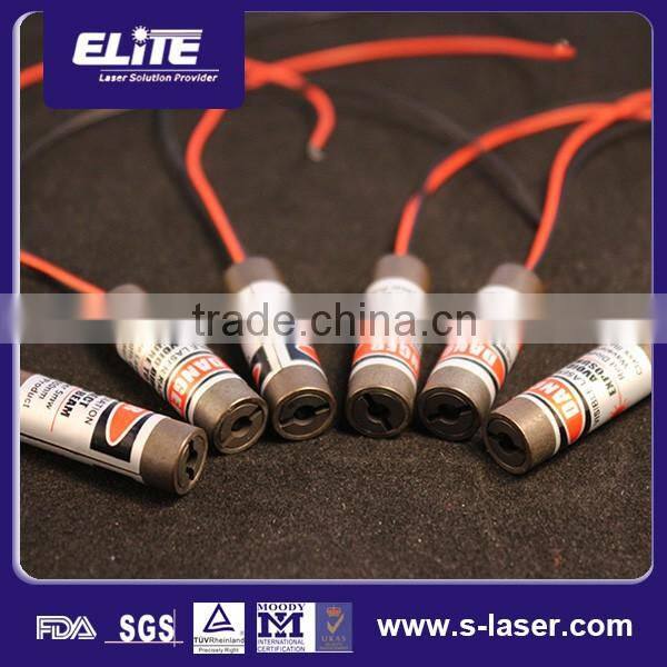 Wide work temperature China alunimium anodized/brass diode laser,green laser module
