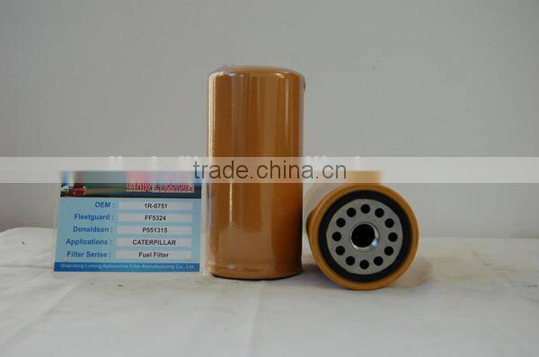 chinese factory provides chaep heavy truck diasel fuel filter 1R-0751