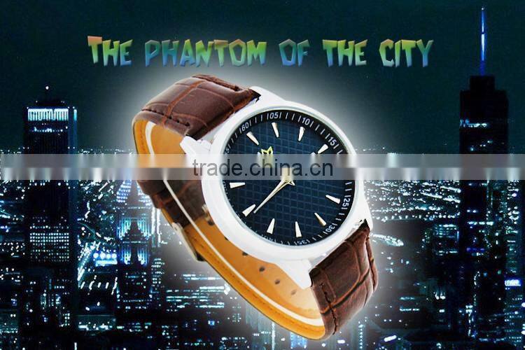 Best selling watches cool black leather stainless back ce rosh smart watch quartz sport watch Y019