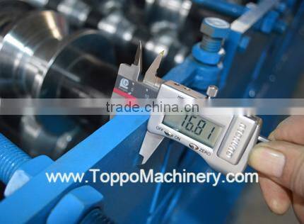 Aluminum Metal Roof Ridge Cap Roll Forming Machine